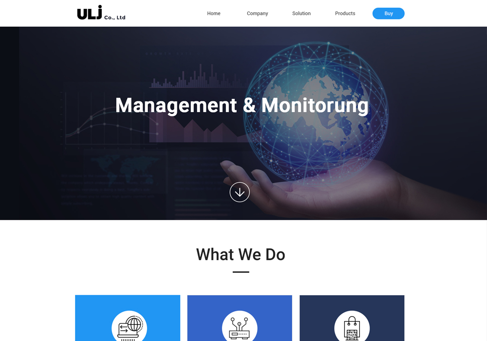 ULJ 리뉴얼 웹사이트